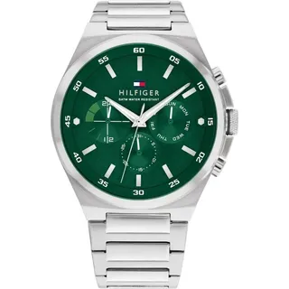 TOMMY HILFIGER NEW COLLECTION Armbanduhr TOMMY HILFIGER DEXTER 1687493 - Grün, Silber
