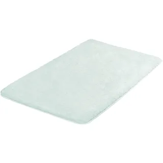Badematte KLEINE WOLKE "Meadow, Badvorleger, Badezimmer Teppich" Gr. 5, grün (opal), H:30mm, Polyester, Badematten, Badematte, Badteppich, Uni Farben