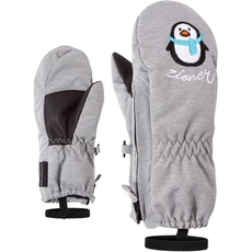 Bild LE ZOO MINIS glove Ski-handschuhe / Wintersport |warm, atmungsaktiv, grau