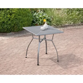 Greemotion Gartentisch 70 x 70 x 72 cm Silber