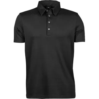 Tee Jays Pima Baumwoll Polo schwarz M
