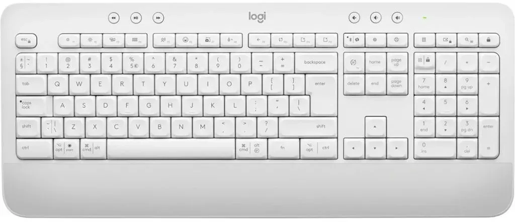 Bild von Signature K650 Tastatur Büro Bluetooth, QWERTZ, Weiß