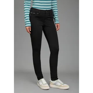 Jerseyhose LAURA SCOTT, Damen, Gr. 18, K + L Gr, schwarz, Milano Rib, Obermaterial: 76% Polyester, 20% Viskose, 4% Elasthan, unifarben, schmal lang, Hosen Jerseyhose, in Kurz und Langgrößen, Topseller