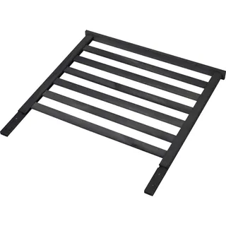 Dobar Rankgitter-Aufsatz für Hochbeet Kubus 78 x 5 x 78 cm Grau