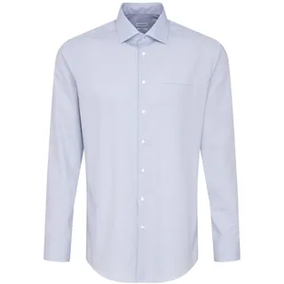 Seidensticker Herren Business-Hemd - Regular Fit - Bügelfrei - Kent Kragen - Langarm - 100% Baumwolle