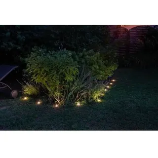 GALIX Garland 10 LED de energa solar zur Bepflanzung - 5m - Weiß