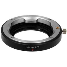 Fotodiox Lens Mount Adapter Compatible with Leica M Lenses on Micro Four Thirds Mount Cameras