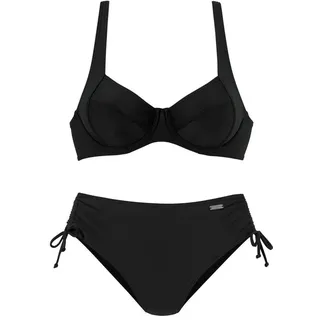 LASCANA Bügel-Bikini Damen schwarz Gr.38 Cup E