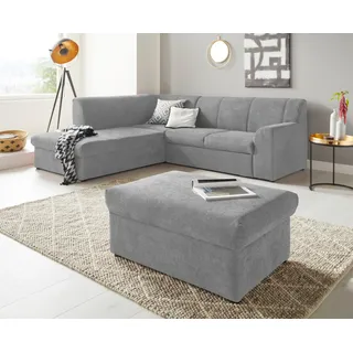 DOMO collection Hocker Topper 93 x 40 x 69 cm Grau