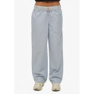 Superdry Cargohose Azure Blau Stripe Oxford XS