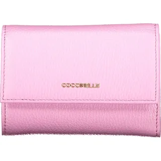 Elegante Damen-Geldbörse in Lila Metallic mit vielseitigen Fächern - Violett