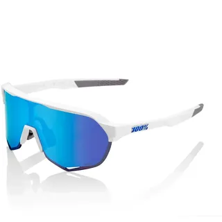 100% S2 HiPER Mirror Lens Soft Tact Off White HiPER Red