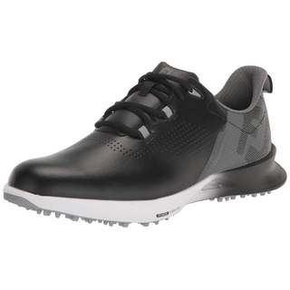 FootJoy Herren Fj Fuel Golfschuh, Schwarz, Anthrazit, Silber, 42.5 EU