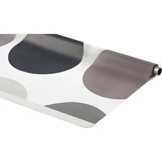 Ersatzrolle Halb-Kassetten Duschrollo 100x240 cm Retro - Weiß