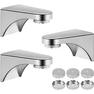 ZITFRI 3er Seifenhalter mit Magnet Seifenschalen magnetische Seifenablage mit 6er Seife Plättchen für Magnetseifenhalter - Ideal für Aufbewahrung von Seife - für Badezimmer Küche