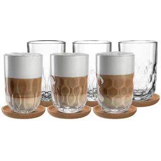 LEONARDO Latte Macchiato Glas 0,39 l 6-tlg.