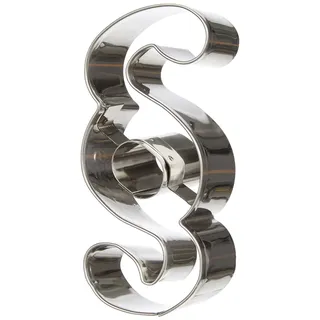 Städter Cookie Cutter § Sign 7.5 x 3 x 2 cm, Silber