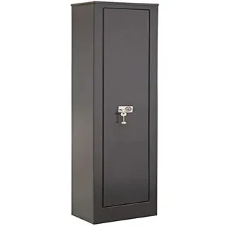 Blinky 28330-10 Standa R Waffenschrank mit 5 Einstellfächern und kleinem Tresor, Maße 31x138x2 cm