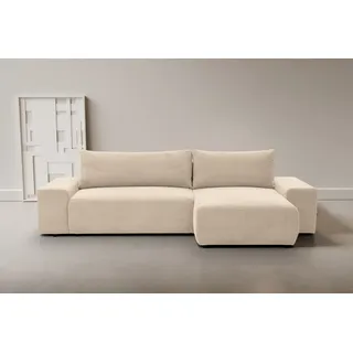 werk2 »Amsterdam, zeitlos und elegant, Breite 300cm, L-Form« Design Ecksofa, mit hohem Komfort, Schlaffunktion & Bettkasten,