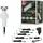 LED Einbauleuchte silber Ø 2cm 7 Stk spritzwassergeschützt