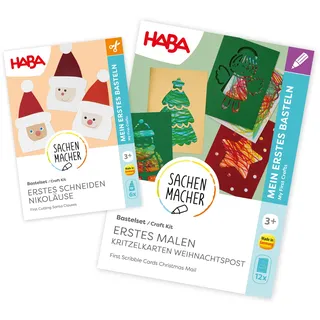 HABA Bastelset Weihnachten für Kinder ab 3 Jahren