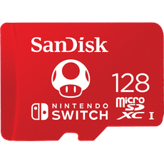 Bild von Nintendo Switch microSDXC UHS-I U3 Class 10 128 GB Mario Kart rot