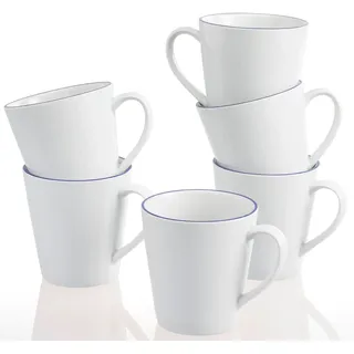 Retsch Heike Blaurand Becherset 6-tlg. blau/weiß