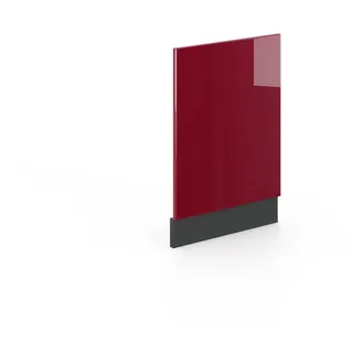 Vicco Unterschrank Frontblende Fame-Line 45 x 67,4 x 1,6 cm Bordeaux Hochglanz