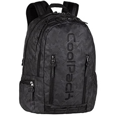 Coolpack E31633, Schulrucksack IMPACT CAMO BLACK, Black