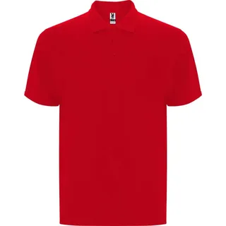 Roly - "Centauro Premium" Poloshirt für Herren/Damen Unisex kurzärmlig PF4539 (M) (Rot) - Rot