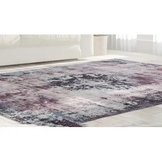 calo-deluxe Teppich »Layata 8034« rechteckig 9 mm Höhe Kurzflor, Wohnzimmer calo-deluxe B : cm 1 Stk.