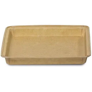 Guardini, Set mit 3 Formen Brownies 16 x 16 cm, Einweg, Backpapier, neutrale Farbe, Made in Italy, Linie Easy Bake