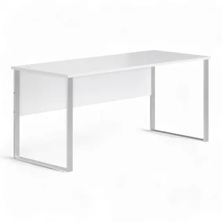 Stella Trading Amanda Schreibtisch in Weiß - Moderner Bürotisch Computertisch für Ihr Home-Office - 170 x 77 x 73 cm (B/H/T)