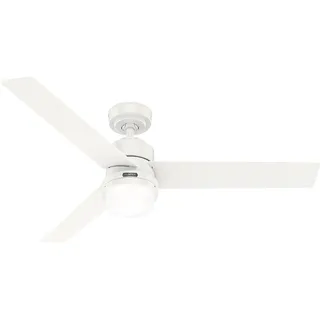 132cm Deckenventilator mit Licht Greenville Weiß Deckenlüfter Fernbedienung