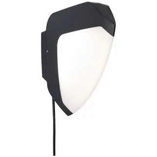 Paulmann Außenwandleuchte Edelstahl 2280,0 cm inkl. Bewegungsmelder grau