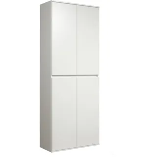 trendteam Nevada Mehrzweckschrank 74 x 191 x 34 cm Weiß