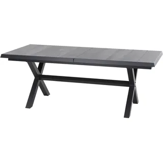 Siena Garden Sincro Ausziehtisch 200(260)x100x77 cm Wood Grey