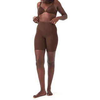 Spanx Shapewear für Damen Tummy Control Power Short (Regular und Übergröße), Chestnut Brown, S