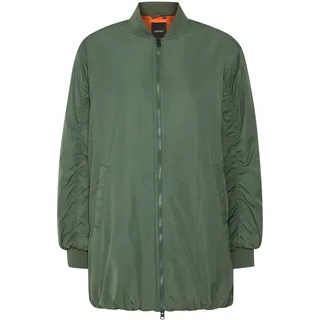 Bomberjacke OXMO "Damen Blouson OXCamille", Damen, Gr. 38, grün (cilantro), Obermaterial: 100% Polyester PES., Jacken Bomberjacke