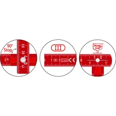 Longlife, Längenmesswerkzeug, Taschenmeter (cm, mm)