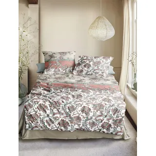 IRISETTE Bettwäsche EASY Seersucker, ( 155x220cm, 1 Kissen 80x80) - 155x220cm, 1 Kissen 80x80