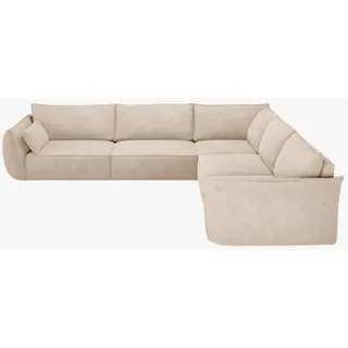 micadoni Ecksofa Kaelle, 7-Sitzer beige