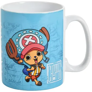 Elbenwald One Piece - Tasse Tony Tony Chopper 460 ml Fassungsvermögen spül- und waschmaschinengeeignet Keramik