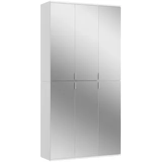 MID.YOU Projekt X Garderobenschrank 91x34x193 cm Weiß