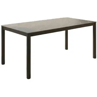 KAWOLA Longa Gartentisch 180 x 90 x 75 cm Dunkelgrau