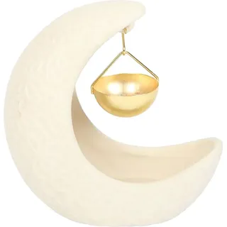 Something Different - "Crescent" Hängende Duftlampe SD10805 (Einheitsgröße) (Weiß/Gold) - Weiß