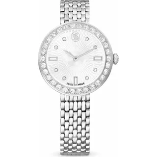 Swarovski Certa Uhr, Schweizer Produktion, Metallarmband, Silberfarben, Edelstahl CERTA:MB SIL//STS 5673022 - Silber