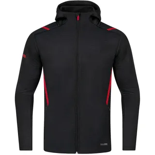 Jako Challenge schwarz meliert/rot XL