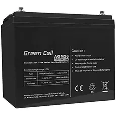 Green Cell® AGM 12V 84Ah Akku Vlies Batterie VRLA Blei Batterie Bleiakku Ersatzakku Akkubatterie Versorgungsbatterie Zyklenfest Wartungsfrei Solar | Camper | Segelboot | Foodtruck | Marina | Yacht