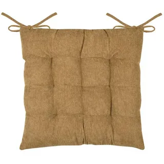 Stuhlkissen Dandy 38/38 cm , Gelb , Textil , Heimtextilien, Wohntextilien, Sitzkissen